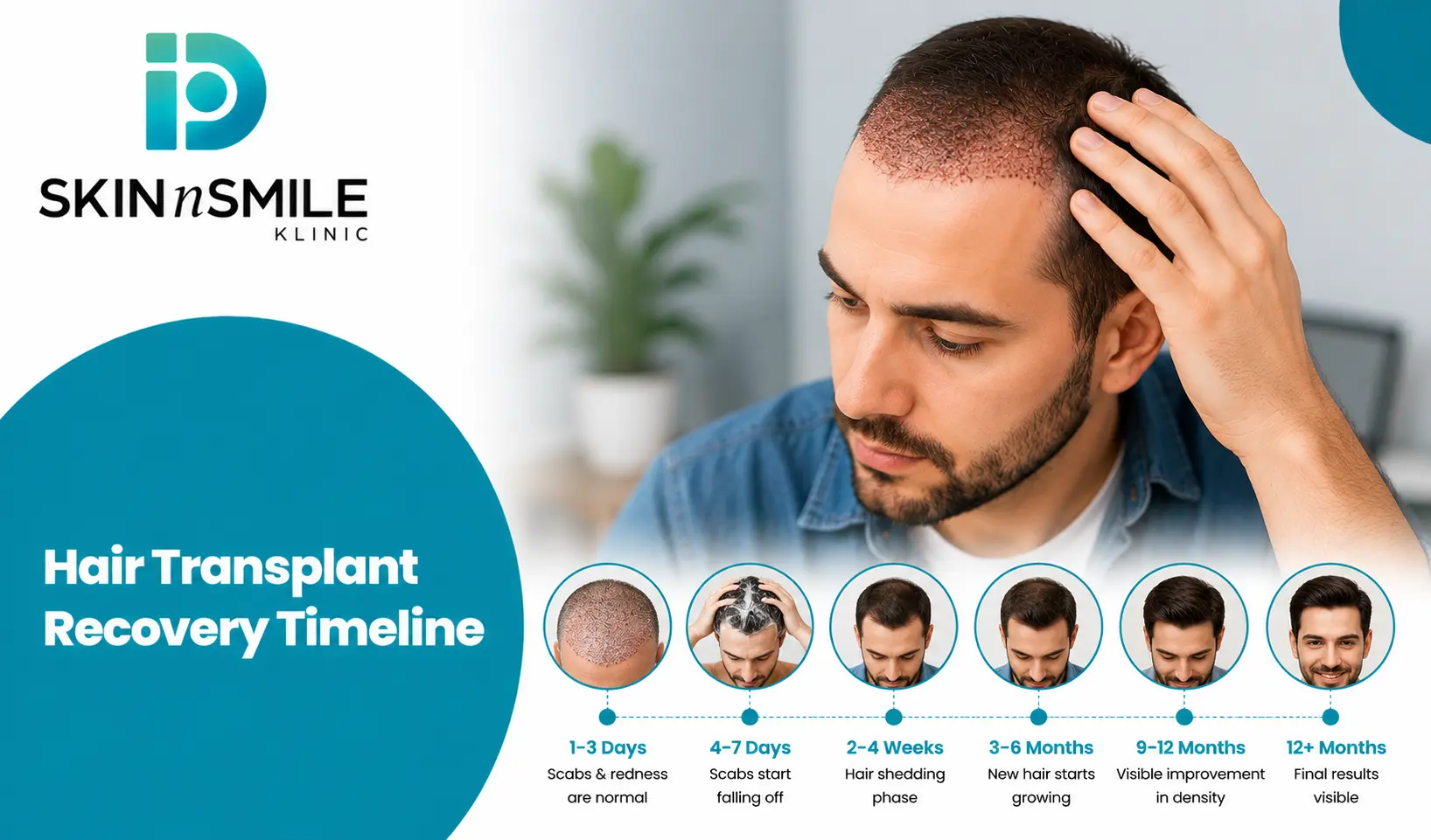 Hair transplant recovery